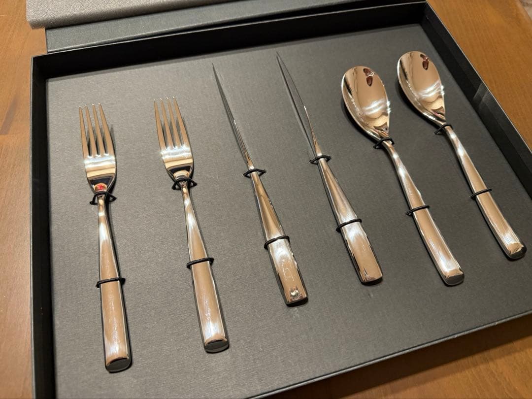 【新品、未使用】メプラ MEPRA カトラリーセット スプーン フォーク ナイフ