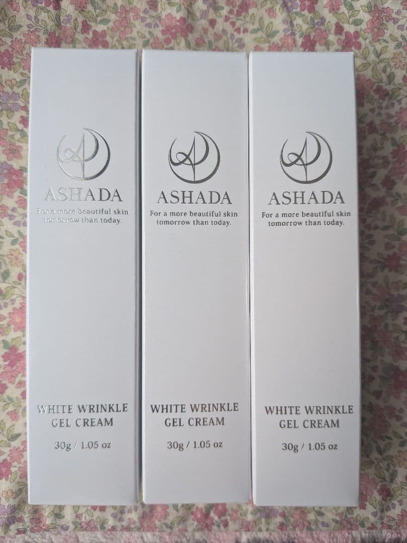 ASHADA ホワイトリンクルジェルクリーム 30g×3個