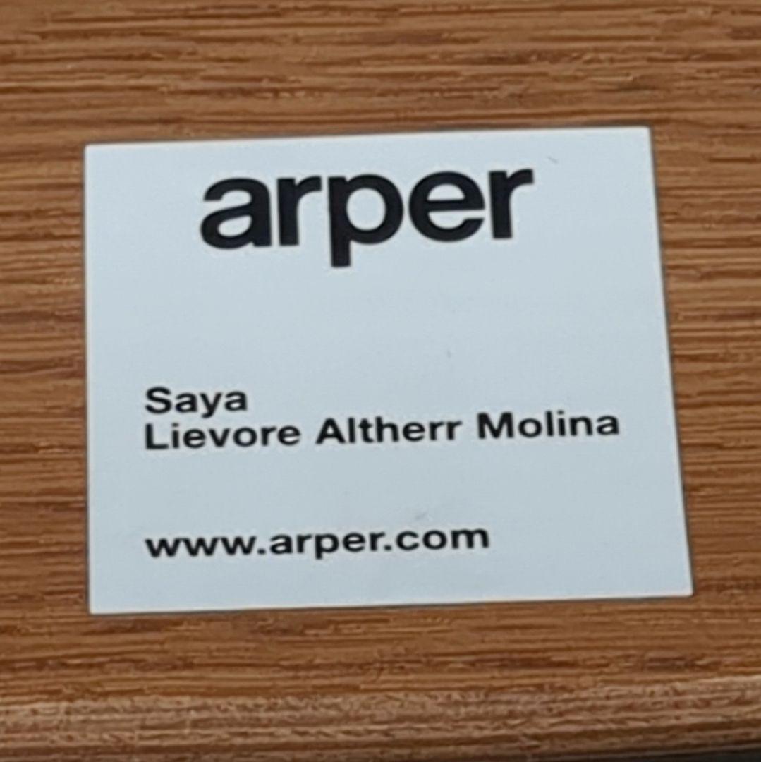 手渡希望☆アルペール SAYA wood leg 中古2脚 イタリア2019製 - メルカリ