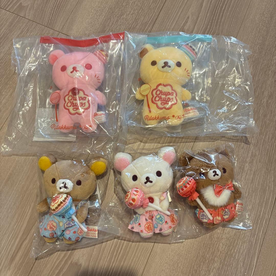 お顔厳選リラックマ　チュッパチャプス　セット