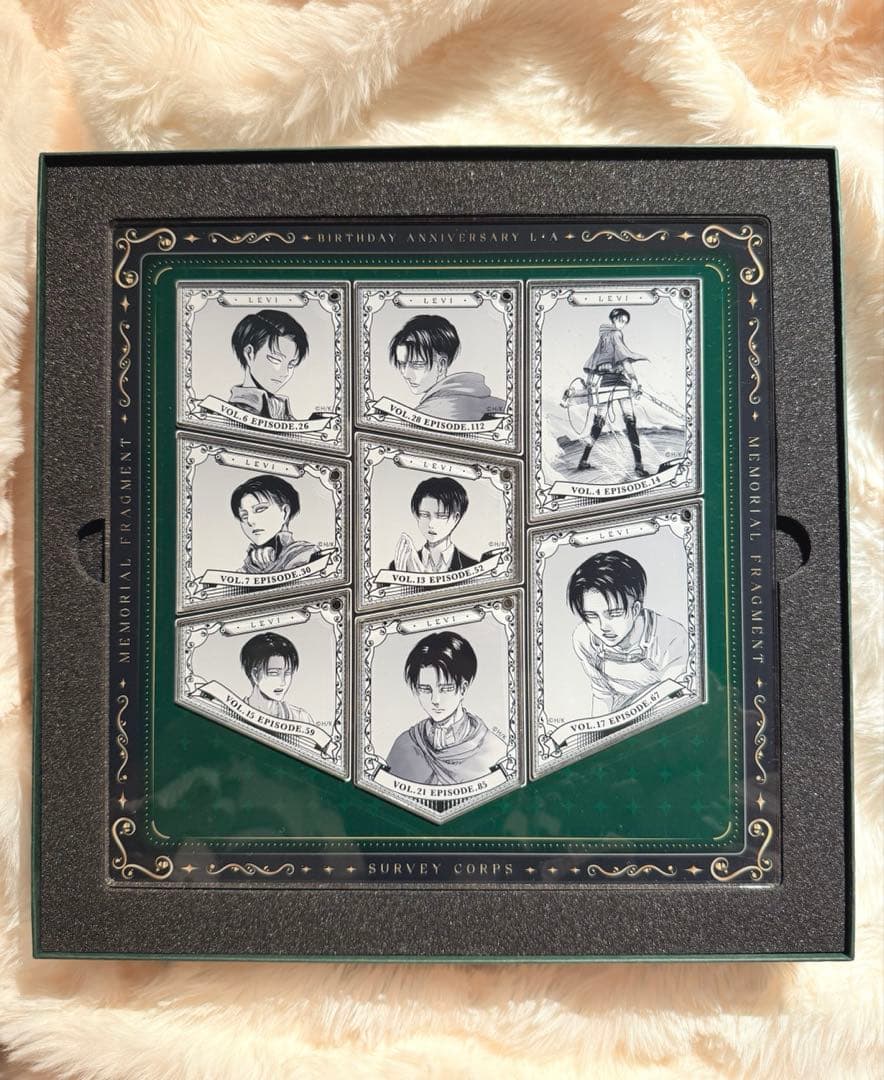 進撃の巨人　リヴァイ　アニーク 漫画『進撃の巨人』リヴァイ誕生日記念オリジナルグッズ再販決定