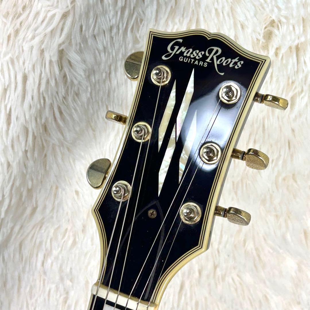 美品】GrassRoots G-LP-CTM マホガニー×エボニー指板