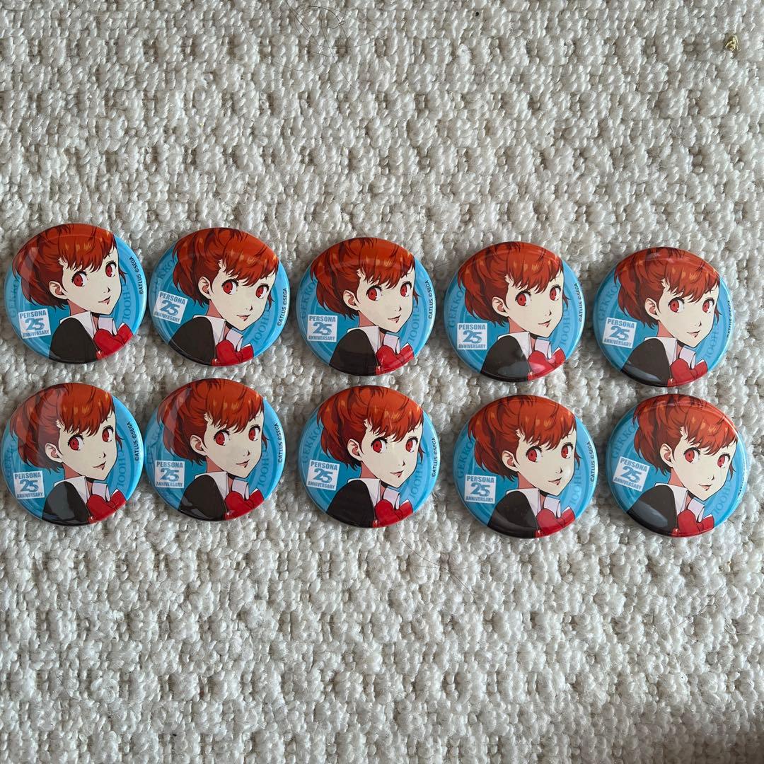 ペルソナ3　25周年缶バッジ　ハム子