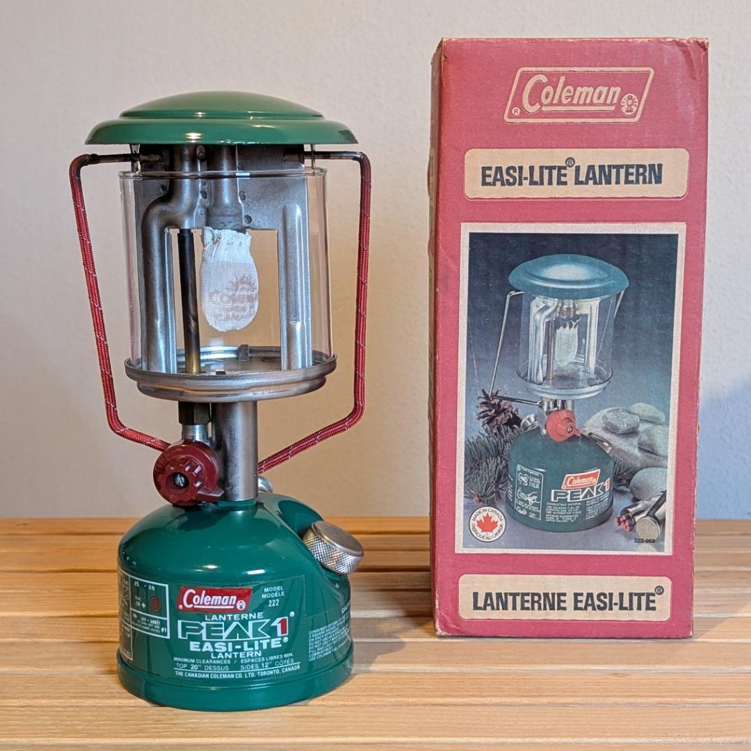 ビンテージ Coleman PEAK 1 MODEL 222 ランタン