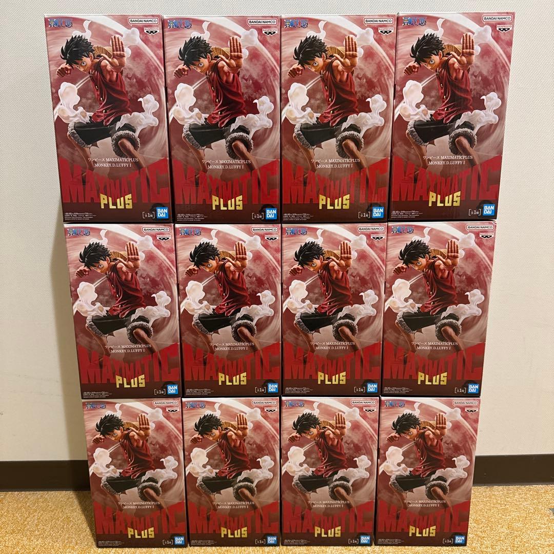 ワンピースMAXIMATIC PLUS モンキー・D・ルフィ 12個セット