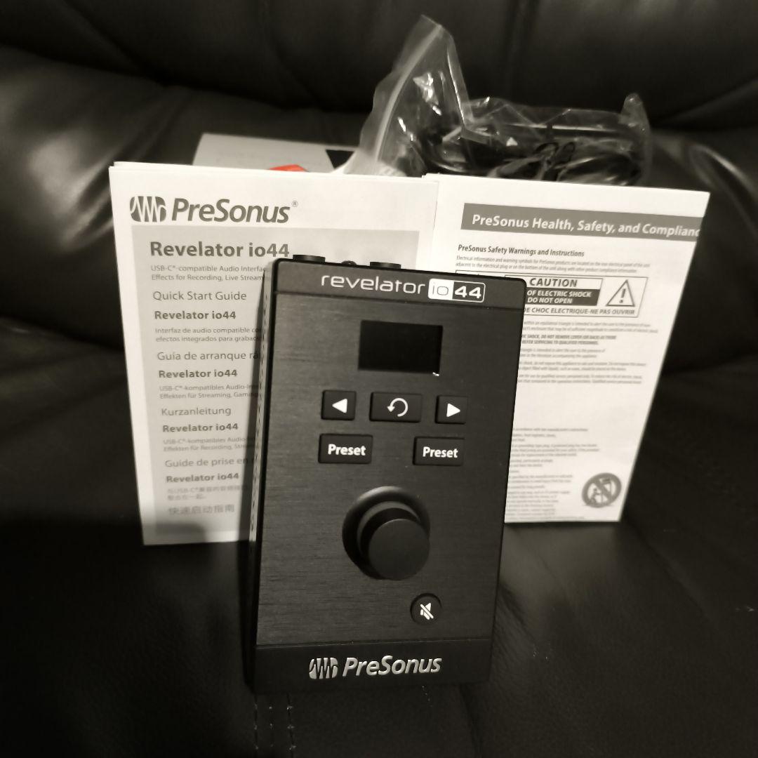 PreSonus Revelator io44 オーディオインターフェイス