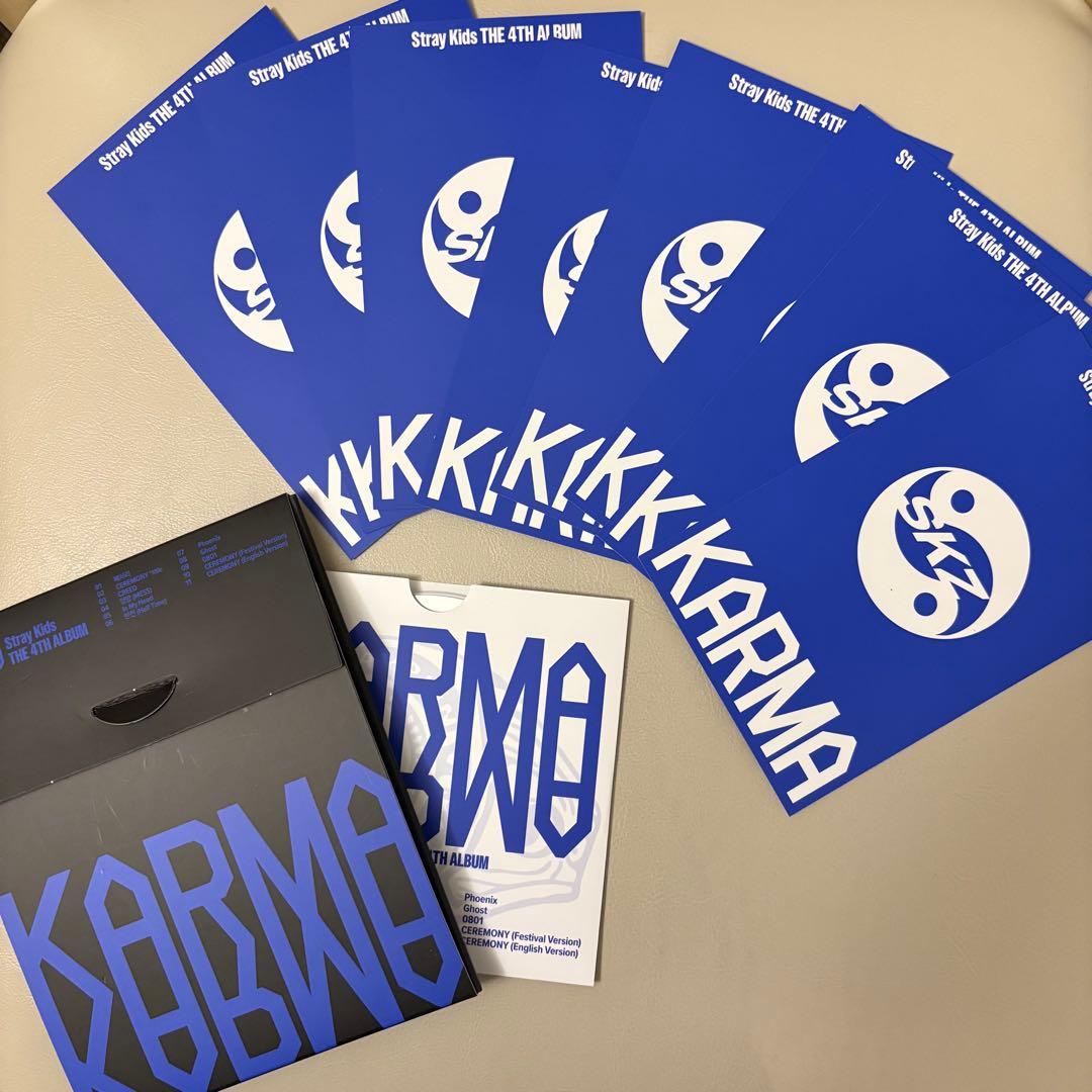 Stray Kids 4th Album KARMA Compact Ver. - メルカリ