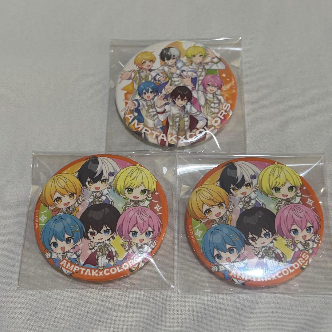 AMPTAK×COLORS 全員集合 缶バッジ すとふぇす2026 - メルカリ
