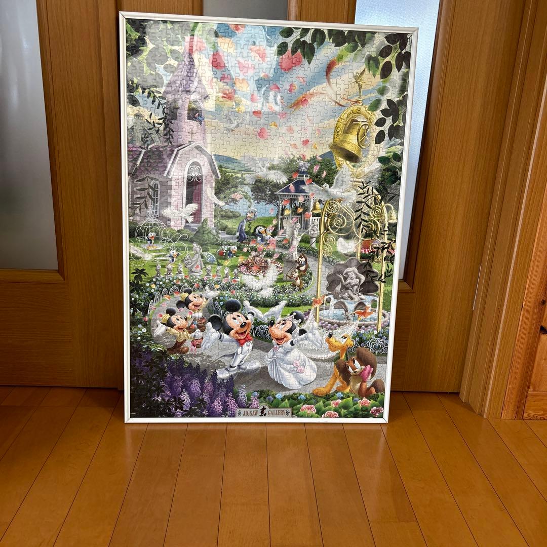 ディズニー ジグソーパズル ミッキーマウス フレーム付き