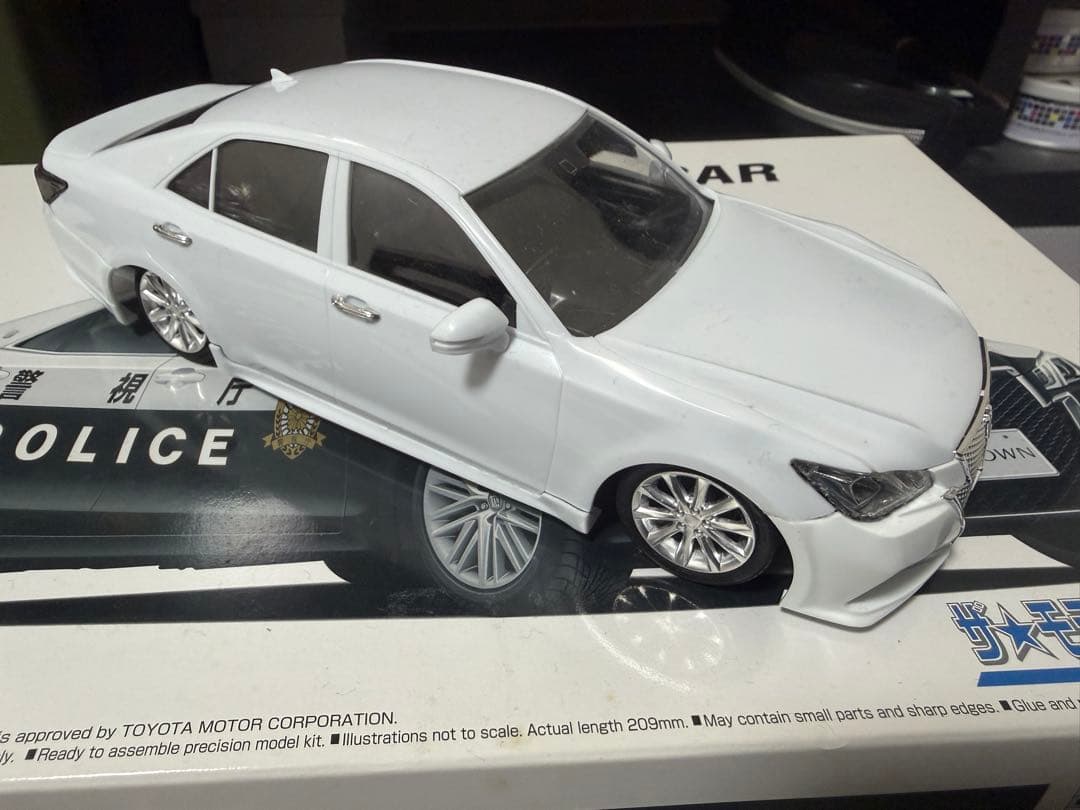 トヨタ クラウン 1/24スケール パトカー