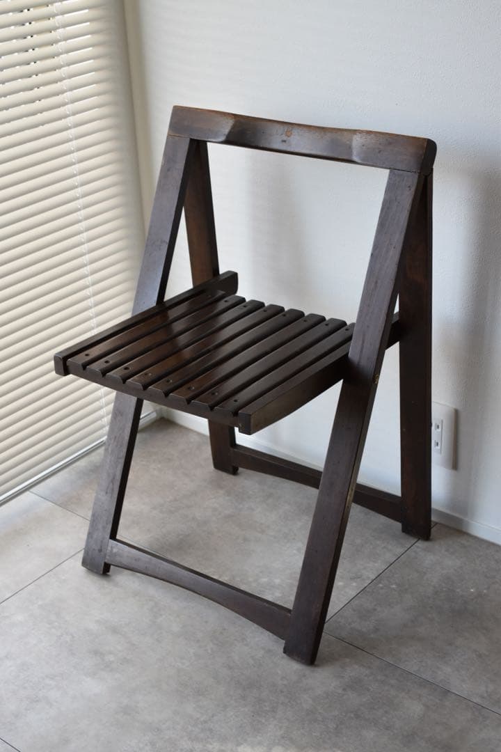 折りたたみ椅子　フォールディングチェア 古家具　ビンテージチェア
