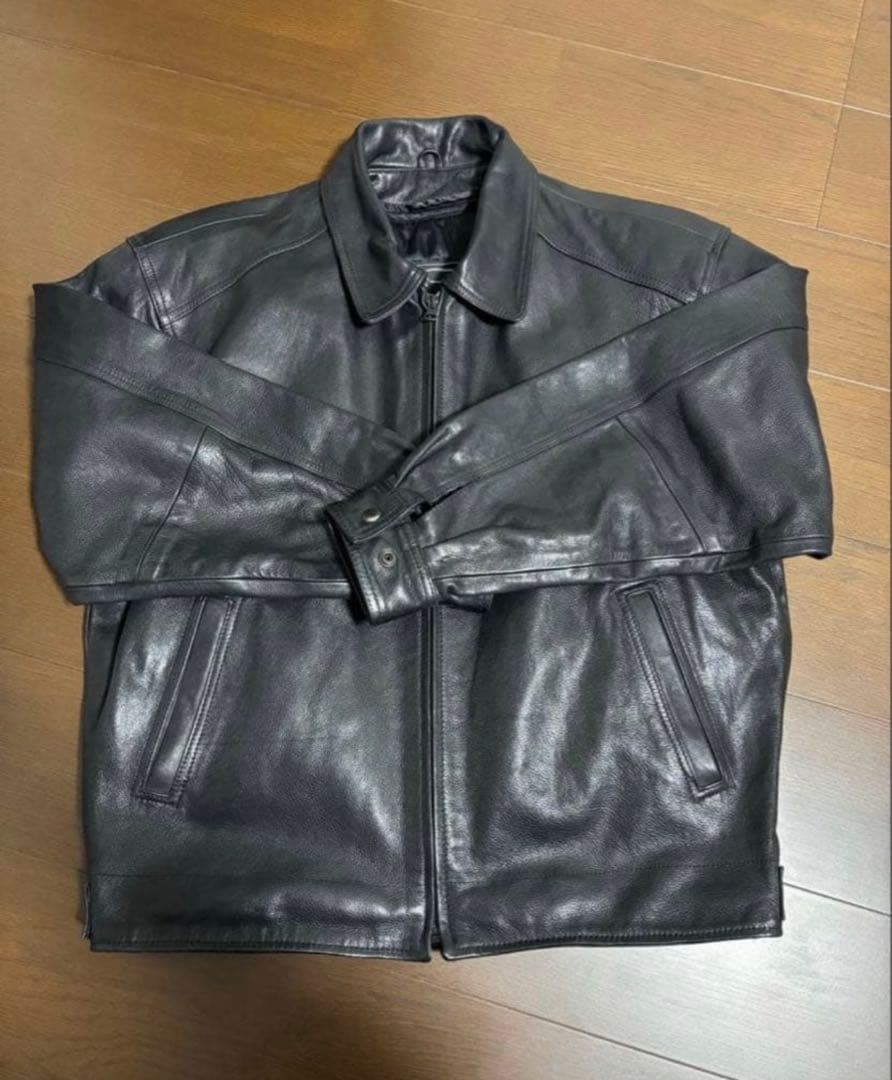 レザージャケット　本革　トラッカージャケット