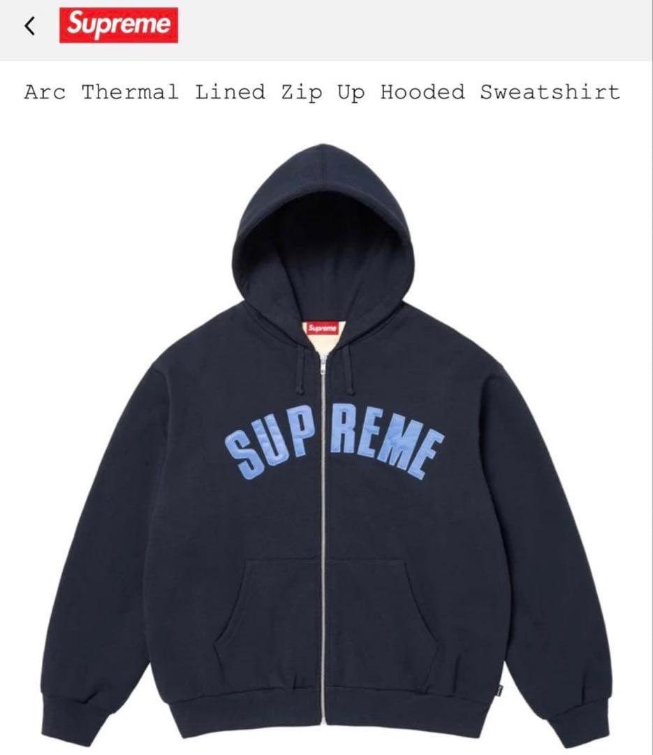 よ*る様 Supreme Arc Thermal Lined Zip Up Ho
