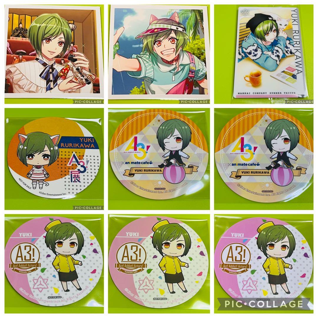 即購入可能】A3! 【瑠璃川幸 セット】 - メルカリ