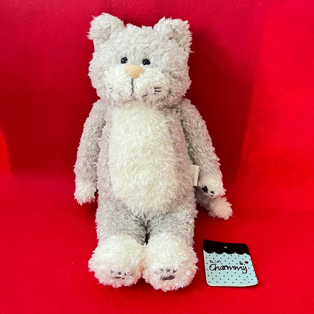 りぶはあと ねこのCharmmy ねこのチャーミー 灰色猫のグー ぬいぐるみ