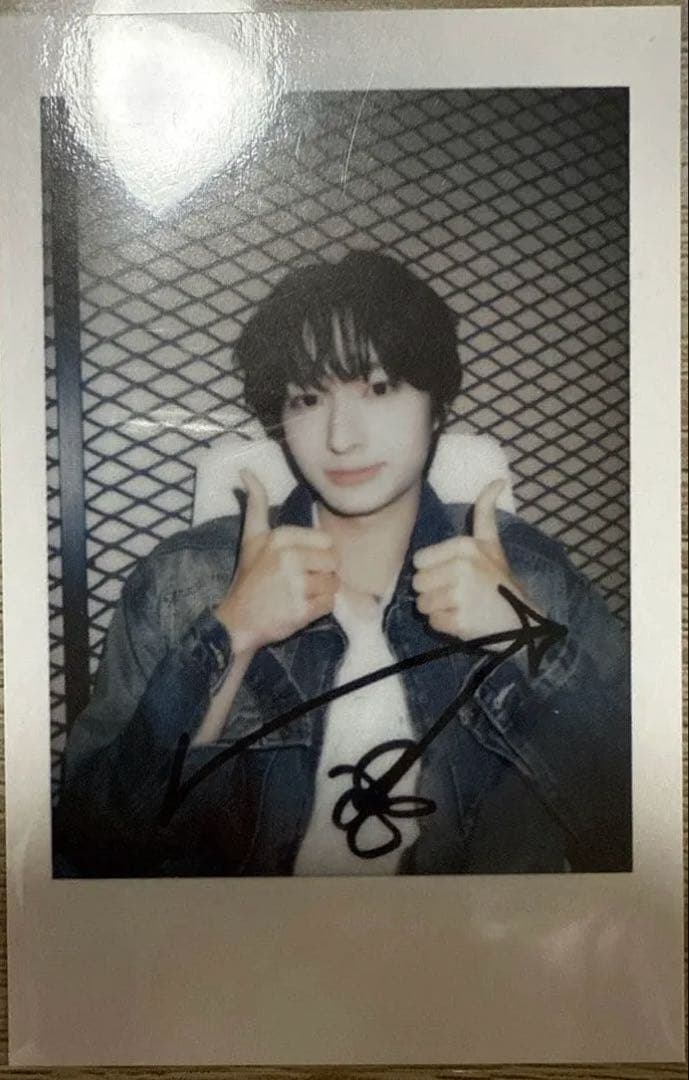 KickFlip ドンファ ラキドロ ポラロイド サイン（プリント）トレカ