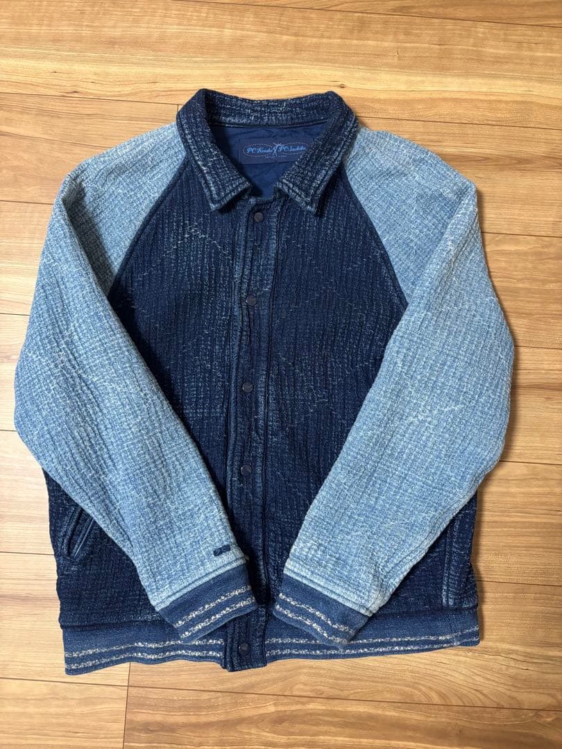 ポータークラシック　刺し子バーシティ　スタジャン