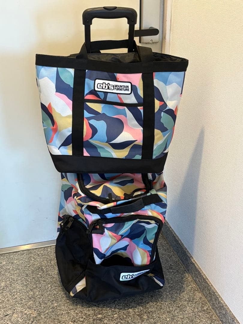 【美品】eb’s エビス スノーボード キャリーバッグ&トートセット ウィール