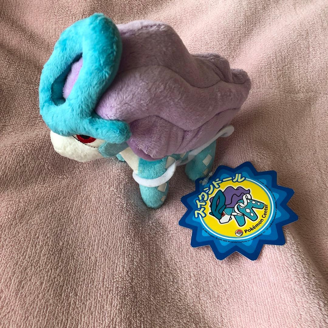 ポケモンセンター　スイクン　ぬいぐるみ　ポケドール