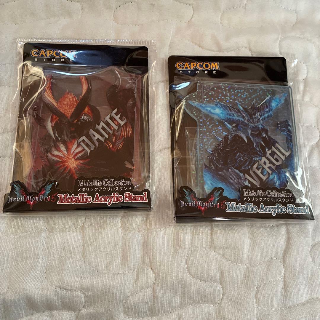 デビルメイクライ5 メタリックアクリルスタンド バージル ダンテ 2個