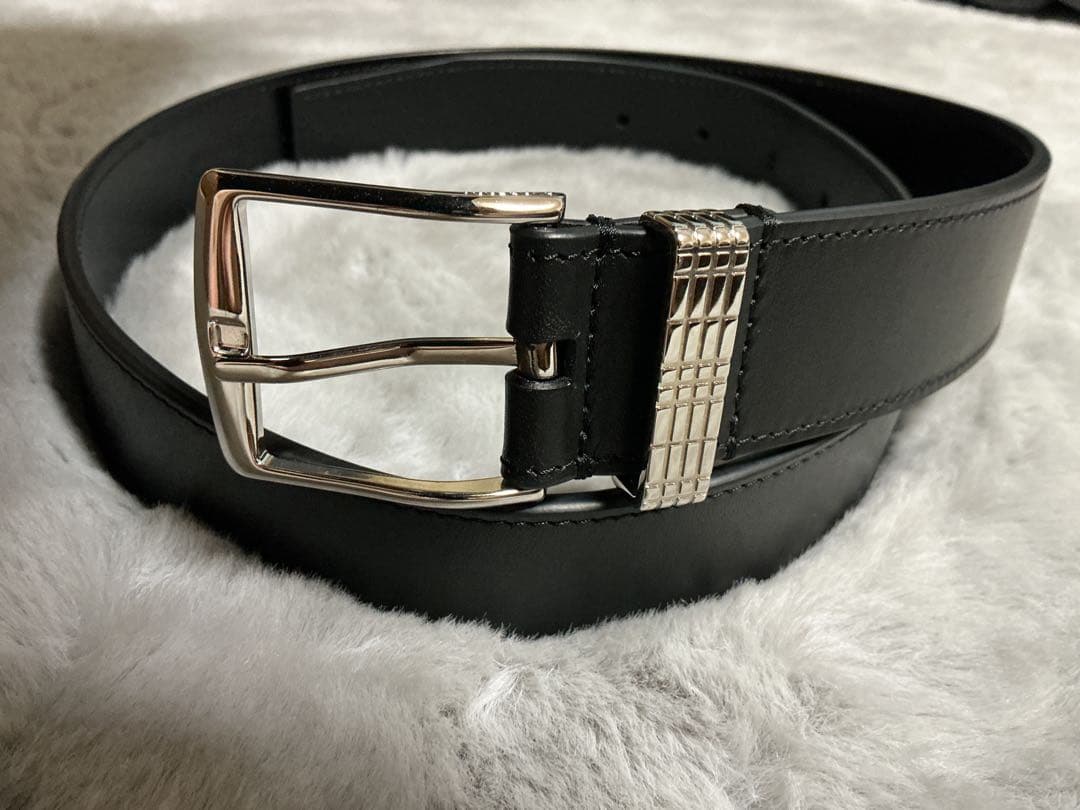 バーバリー CHECK PIN BELT 8065984【サイズ85】イタリア製