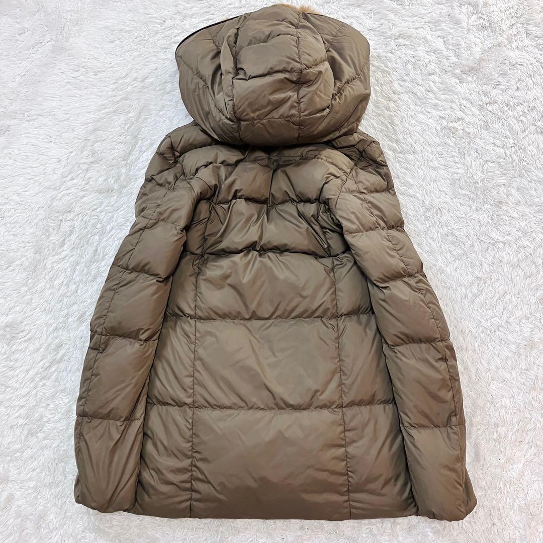 極美品 デュベティカ アローズ別注 ダウン コート ラビットファー