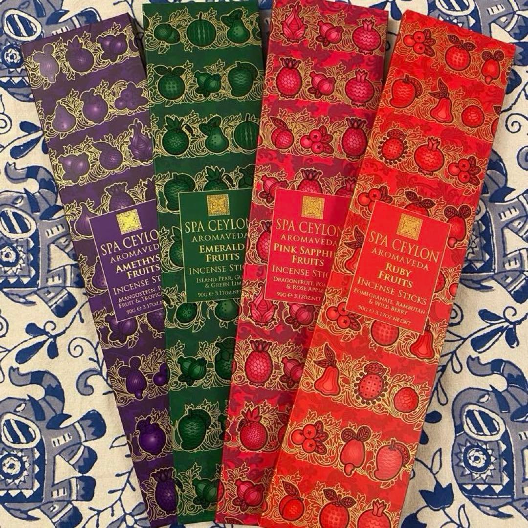 値下げ‼️新作❣️日本未発売　SPA CEYLON お香　4種類セット