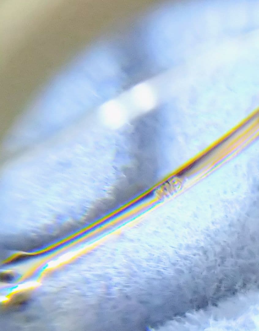 美品　K18 ダイヤモンドリング 0.03ct　サイズ14,5〜15