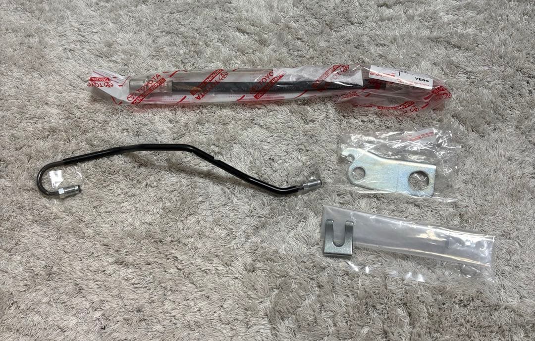 【新品】希少 廃盤？JZX100 純正レリーズパイプ+ホース+ブラケットセット