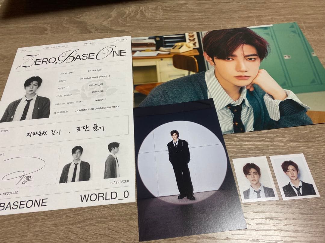 ZB1 ジャンハオ 2026 シーグリ ktown4u 限定 トレカ - 2026年最新】ZB1