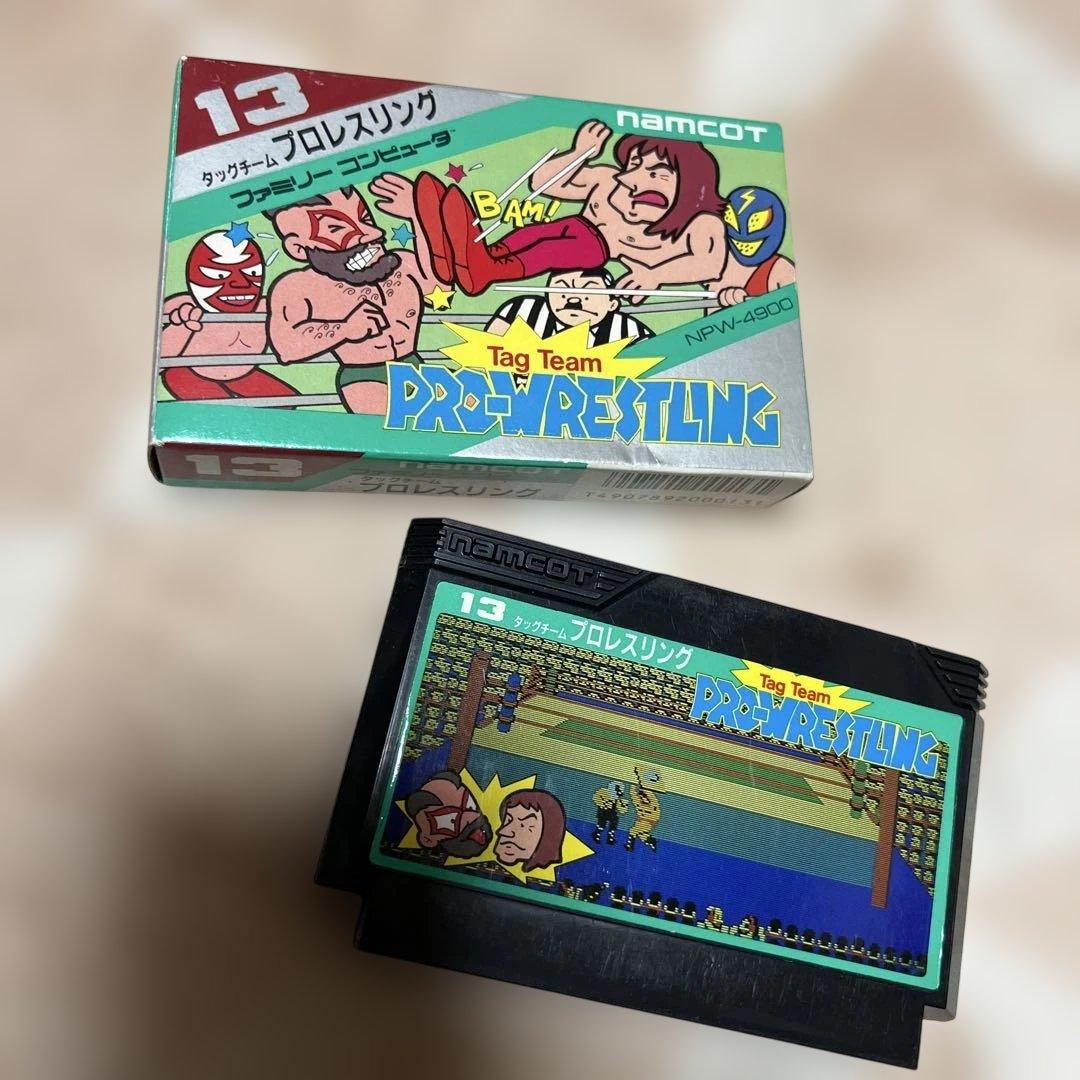 ファミコンソフト タッグチームプロレスリング - メルカリ