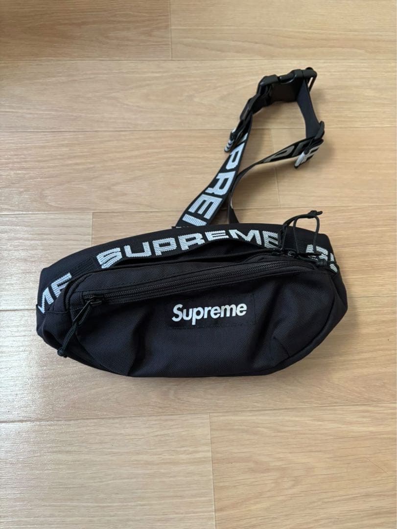 supreme 18ss WaistBagblack シュプリーム