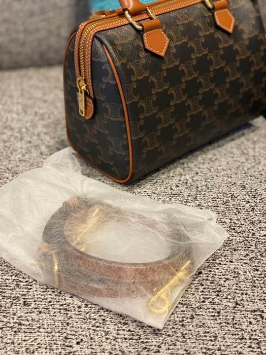 大幅値下げ❤︎セリーヌ スモールボストン トリオンフキャンバス