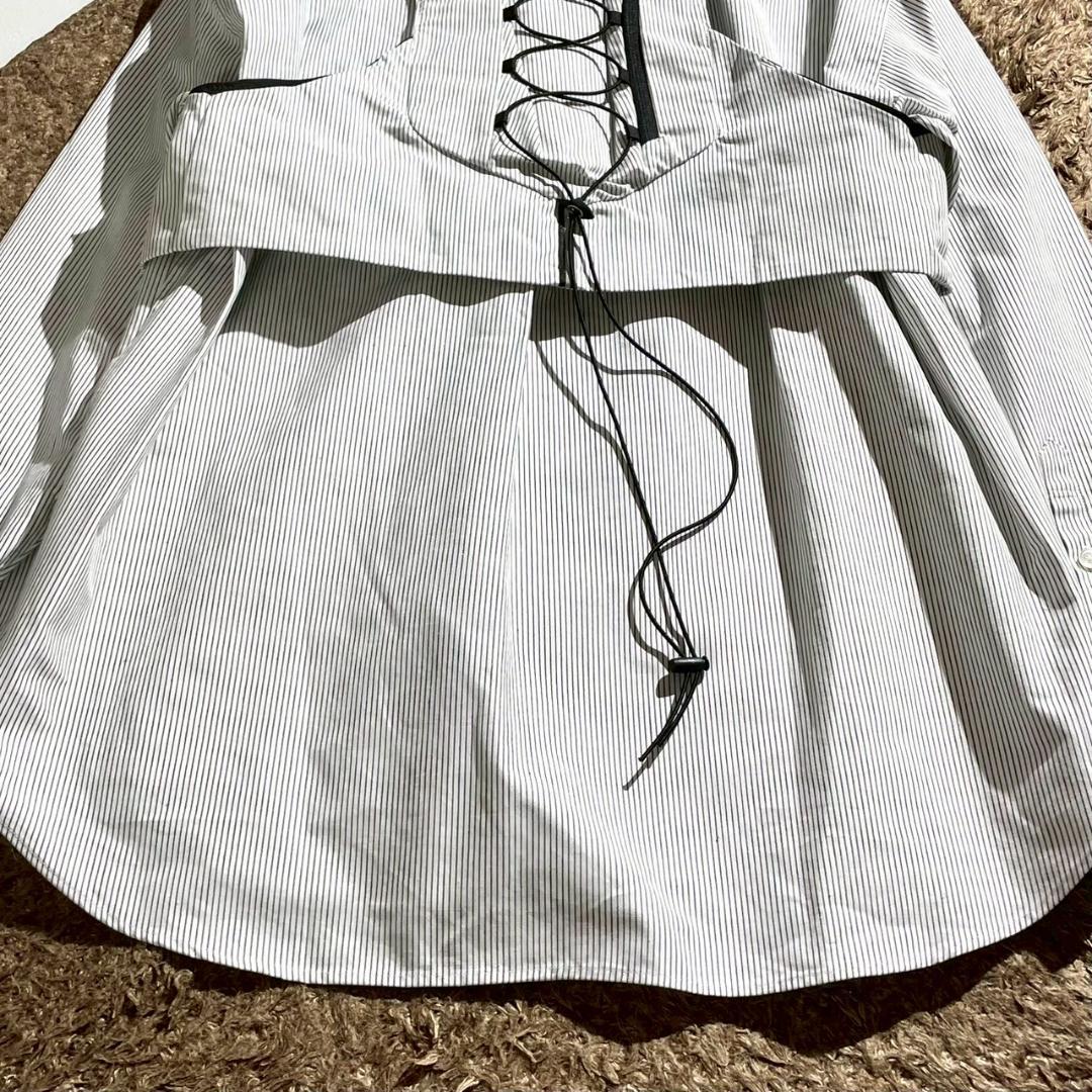 25ss 未使用 doublet TRAIL VEST ベスト ストライプシャツ - メルカリ