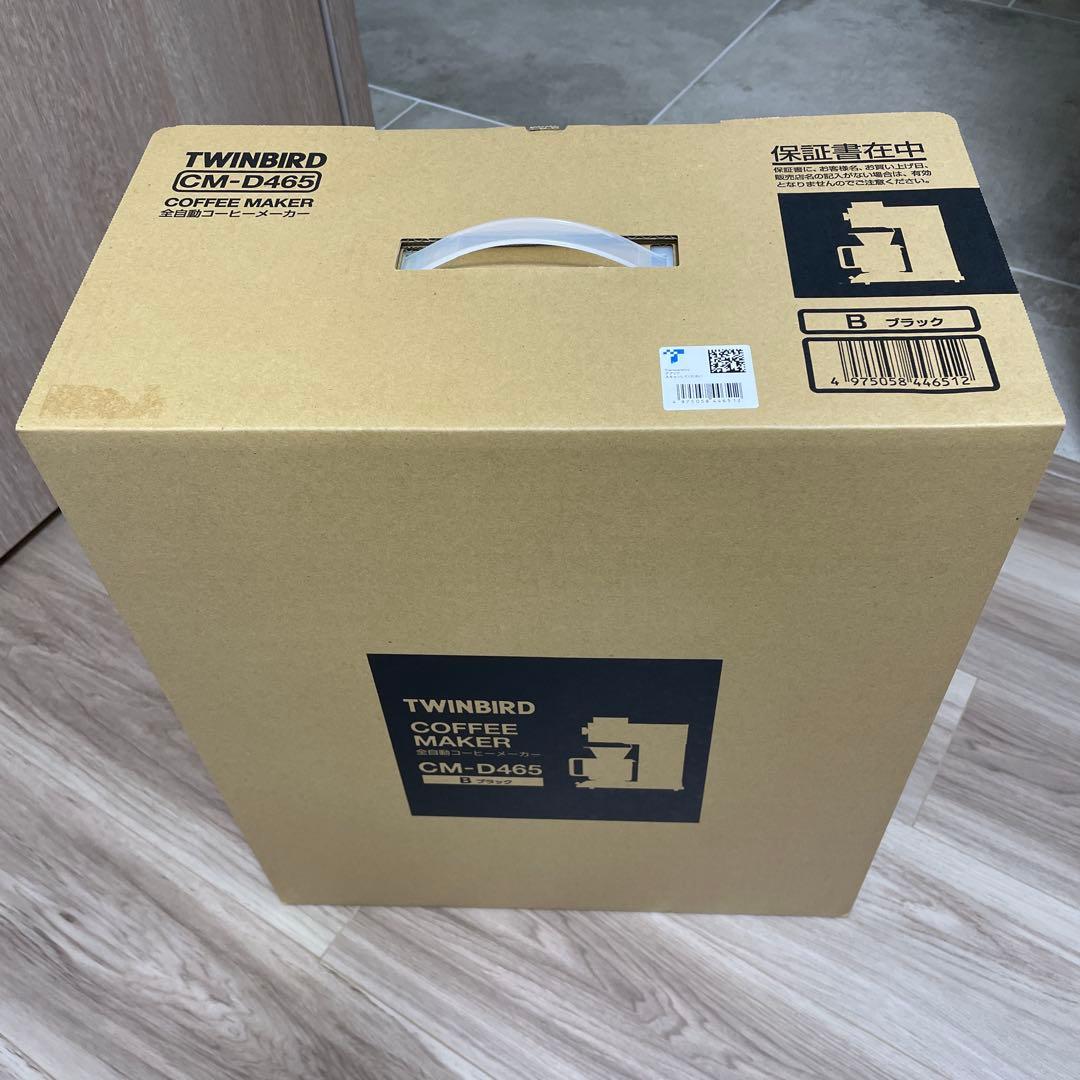 TWINBIRD コーヒーメーカー　6杯用CM-D465B