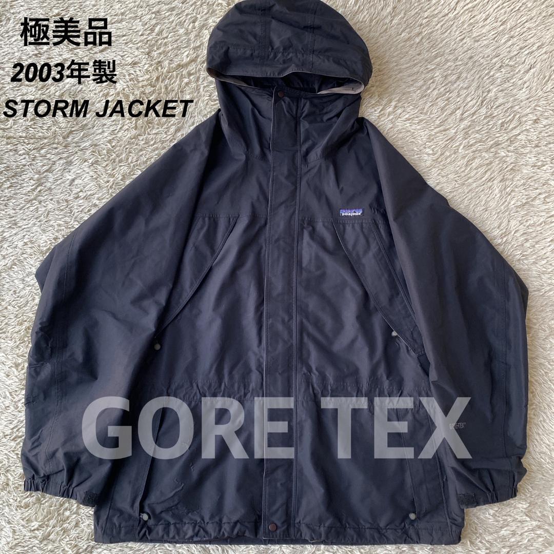 希少 2003年パタゴニア ストームジャケット L GORETEX ゴアテックス