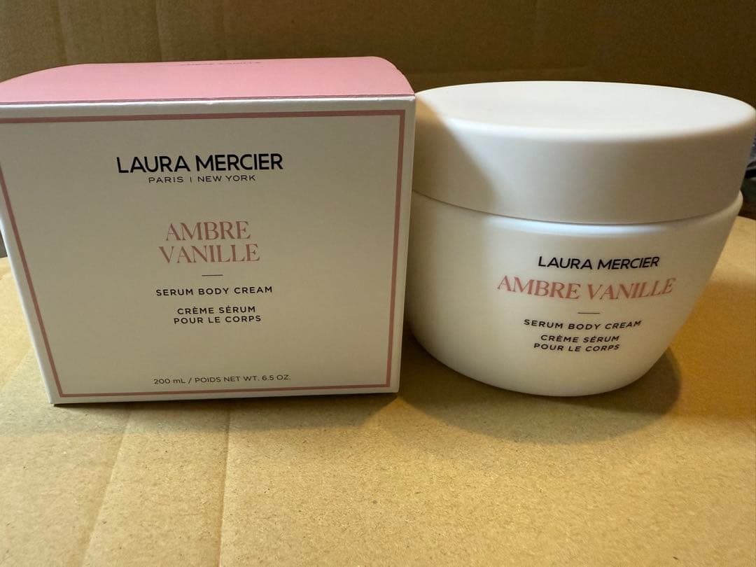 ローラメルシエ　セラムボディクリーム　アンバーバニラ200ml 新品