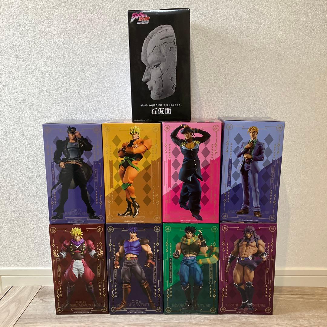 ジョジョの奇妙な冒険Mometriaフィギュア9体セット - メルカリ