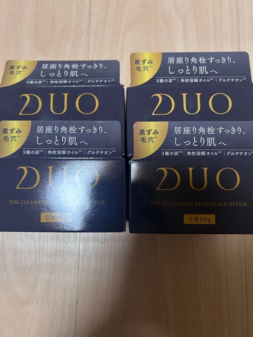 DUO ザ クレンジングバーム ブラックリペアEX 4個66g