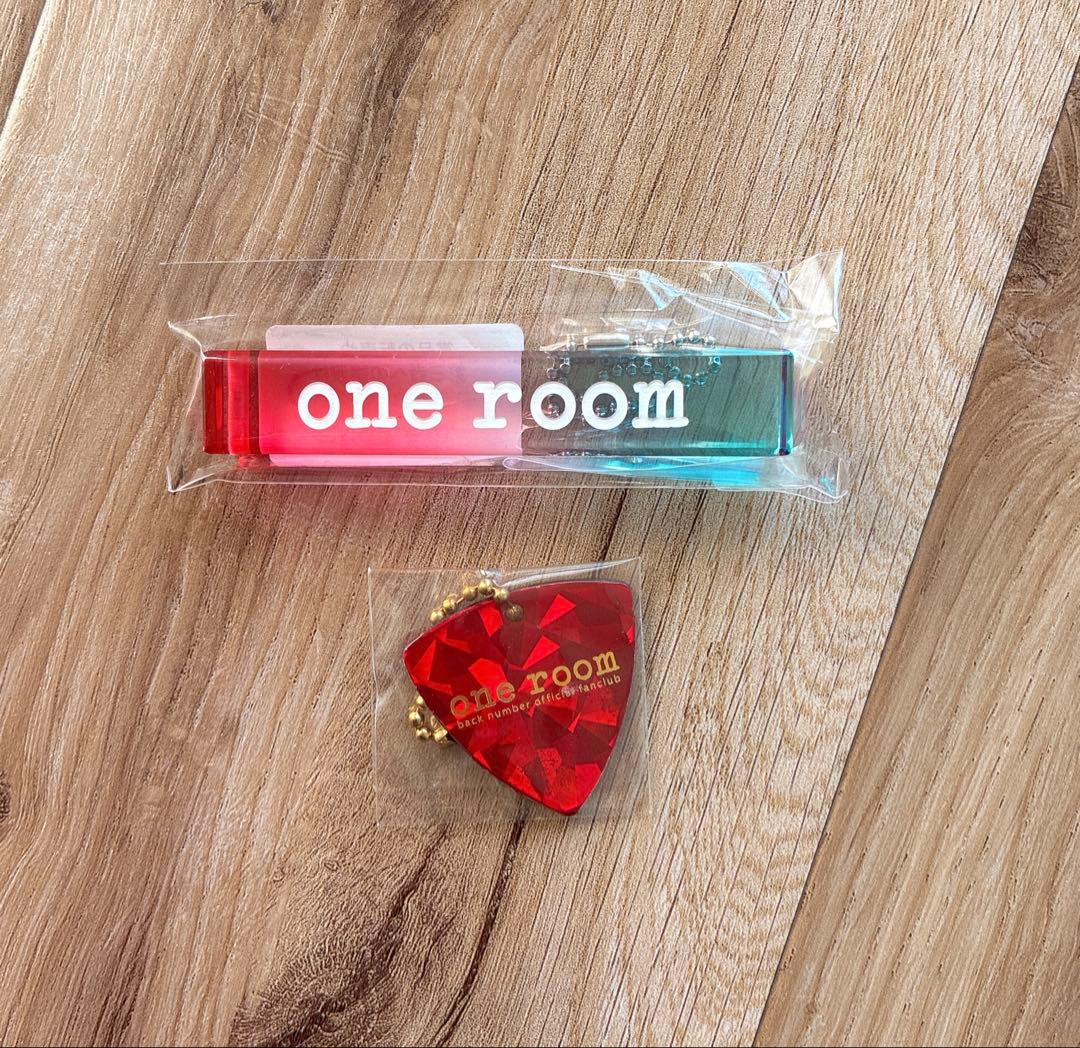 back number one room アクリルグラデキーホルダー 2等