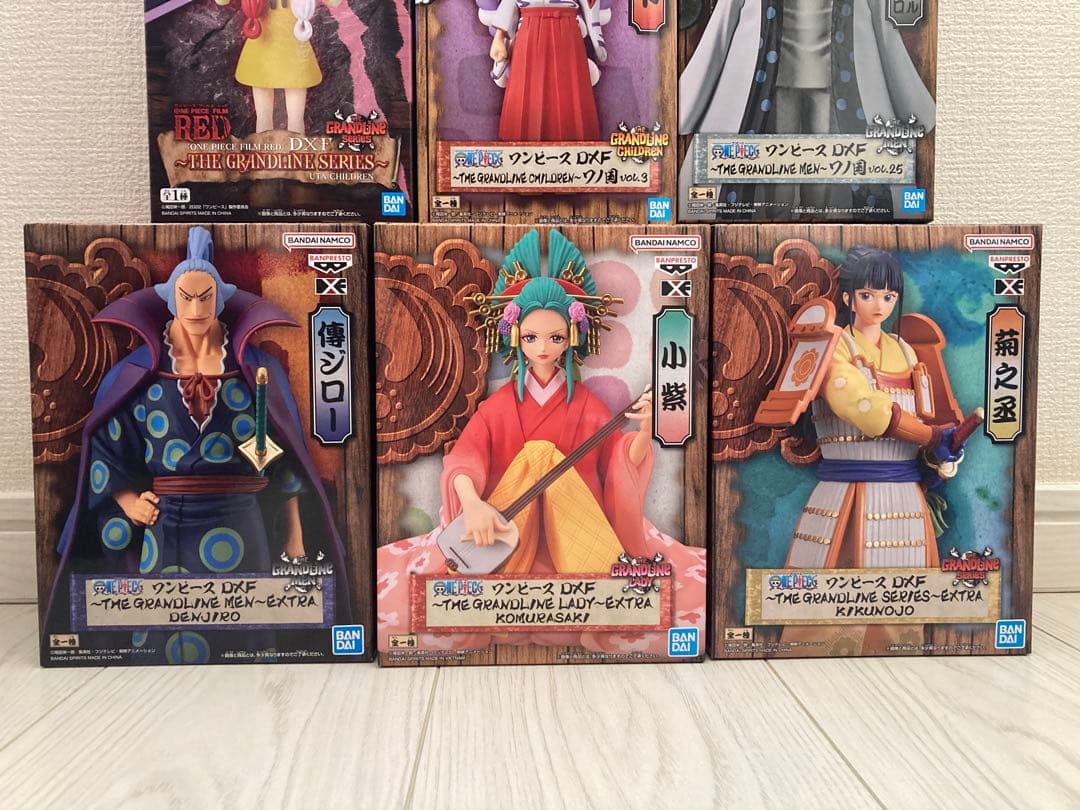 ONE PIECE】プライズフィギュア 9点 まとめ売り - メルカリ