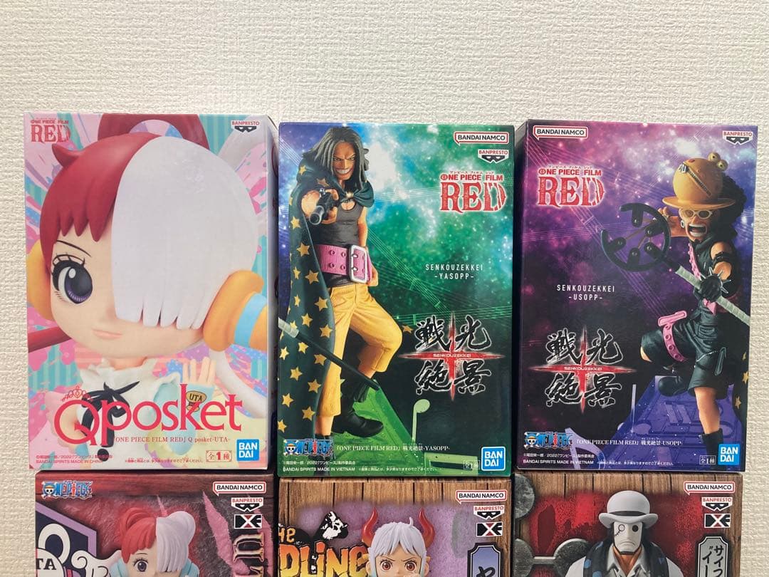 ONE PIECE】プライズフィギュア 9点 まとめ売り - メルカリ
