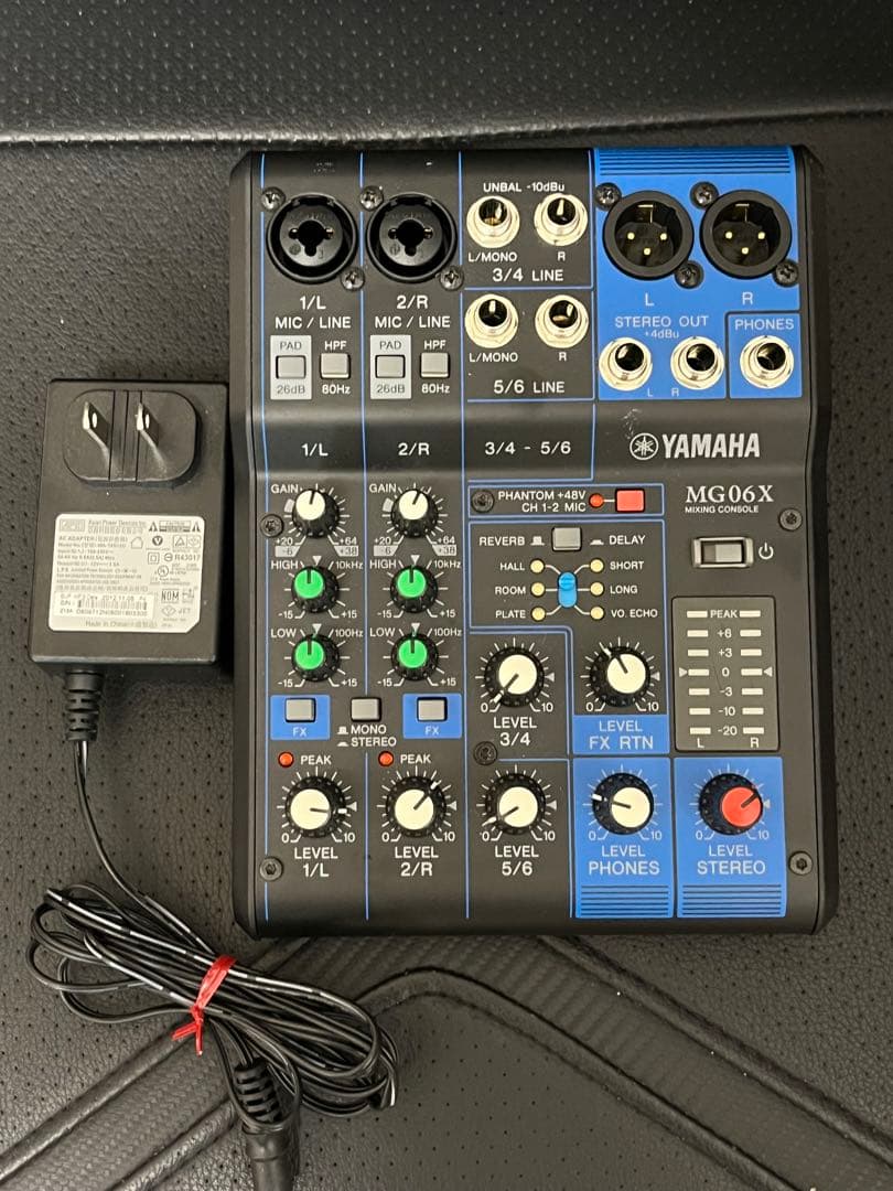 さ*ん様 YAMAHA MG06X 6チャンネルミキサー　USED YAMAHA MG06X ミキサー ヤマハ 【 仙台ロフト店 】 | 島村楽器