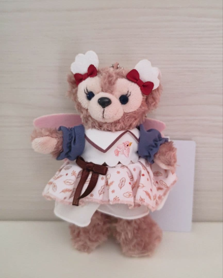 ダッフィー ウィッシングウィングス シェリーメイ ぬいぐるみバッジ