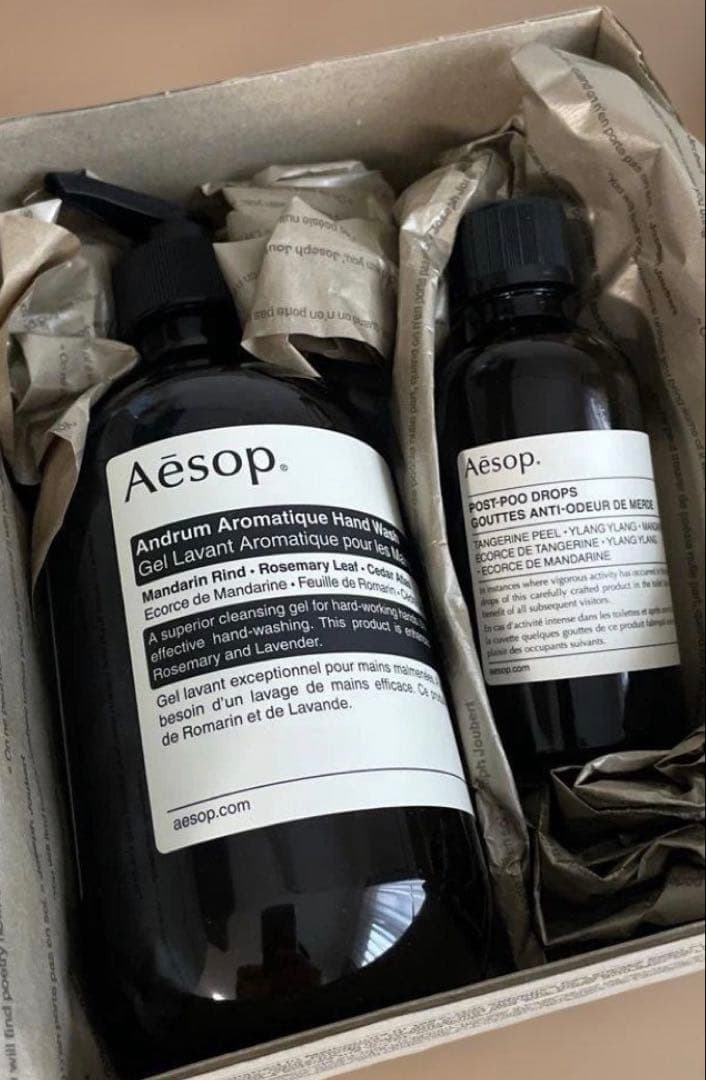 【新品】Aesop ハンドウオッシュ500ml&ポストプードロップス100ml