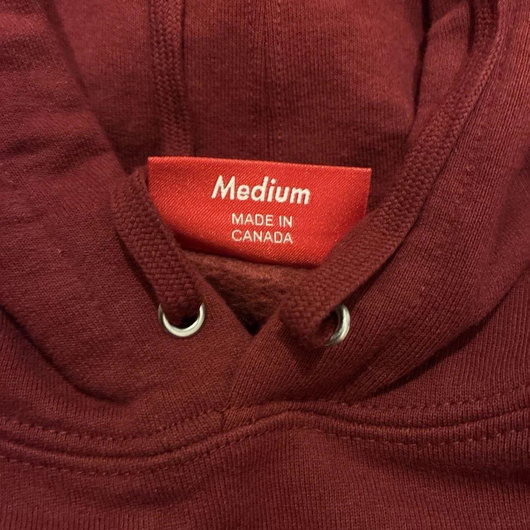 supreme サンフランシスコ店限定 バーガンディ パーカー Mサイズ 商品