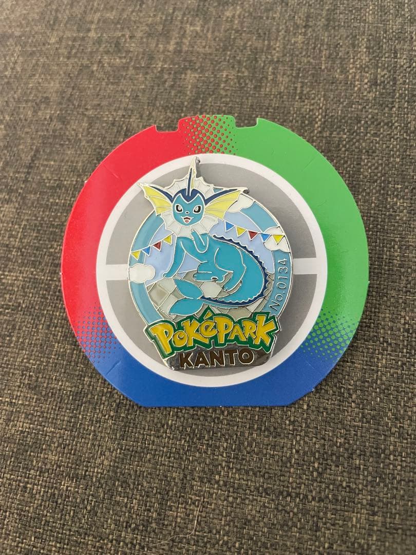 ポケパーク カントー ピンバッジ シャワーズ - メルカリ