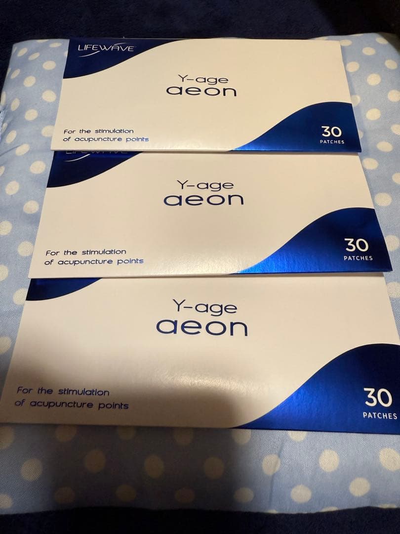 Lifewaveライフウェーブ Y-age aeon イオン ×3