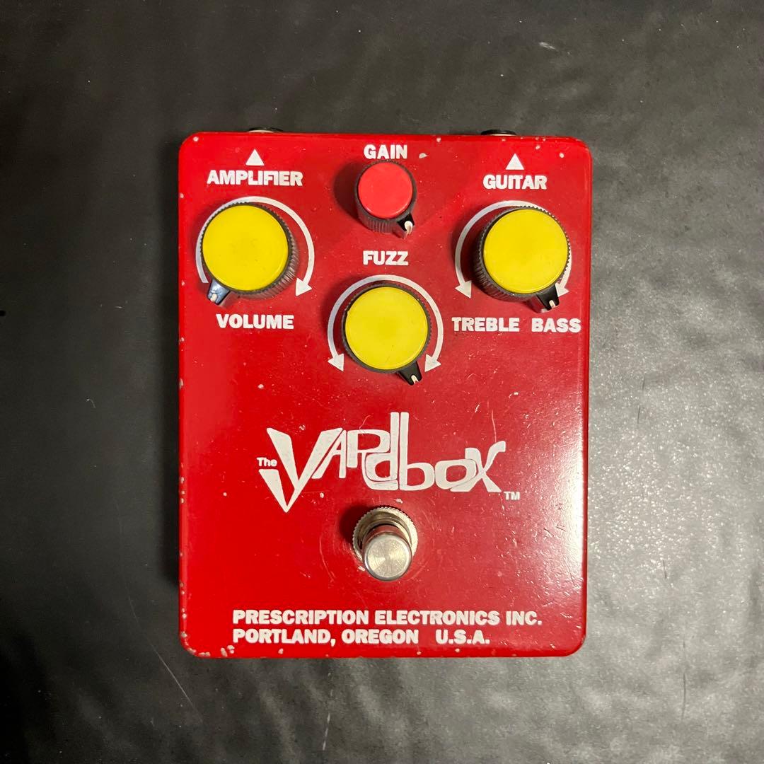 ギター Prescription Electronics yardbox Prescription Electronics Yardbox Fuzz Pedal Custom Deep Blue Paint