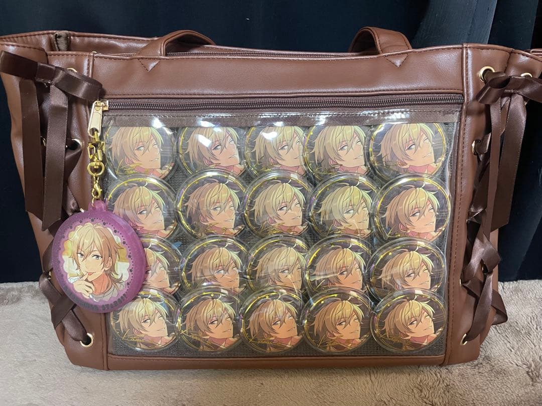 あんさんぶるスターズ　羽風薫　痛バッグ　5周年　缶バッジ　pitatto あんさんぶるスターズ あんスタ 缶バッジ 羽風薫 5 - メルカリ